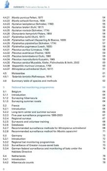 Inhaltsverzeichnis: Eurobats Publication Series No5