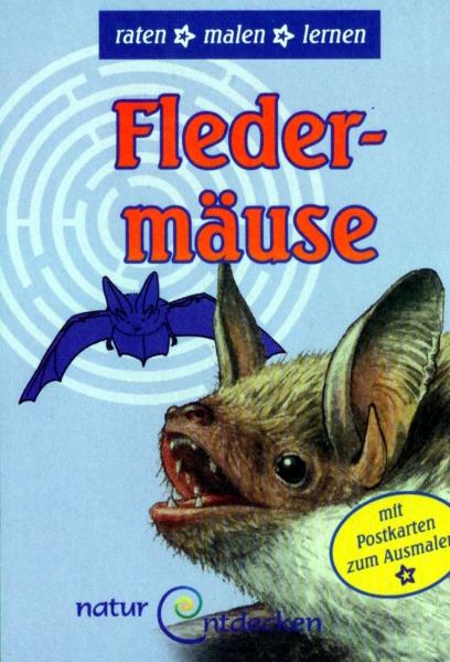 Titelbild: Fledermäuse - Der Rätselblock