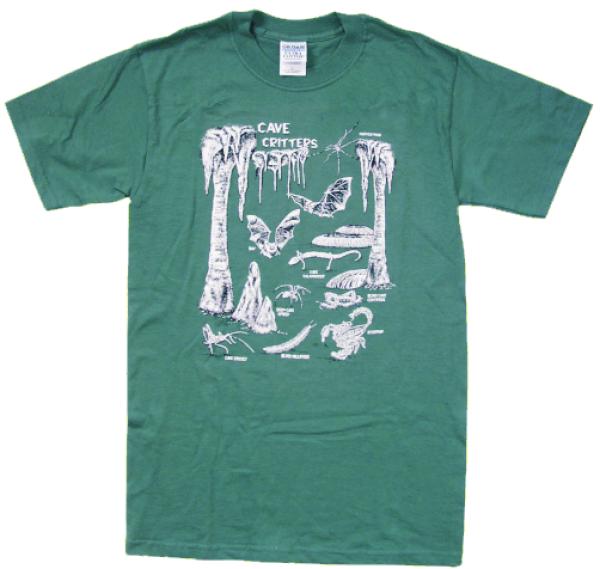 Fledermaus T-Shirt "Cave Critters"